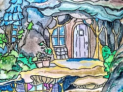 small cottagecore house