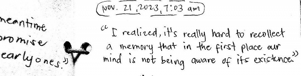 messy handwritten
